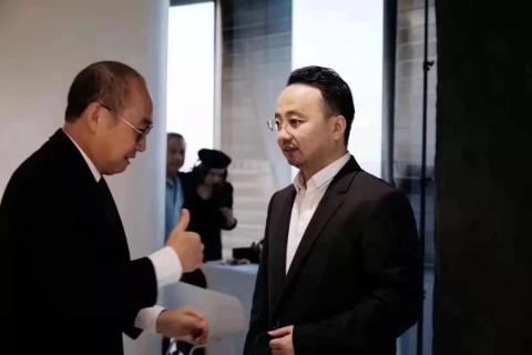 秋日餐叙 共叙商机|摩登7娱乐董事长李厚德受邀参加丽泽SOHO秋日餐叙