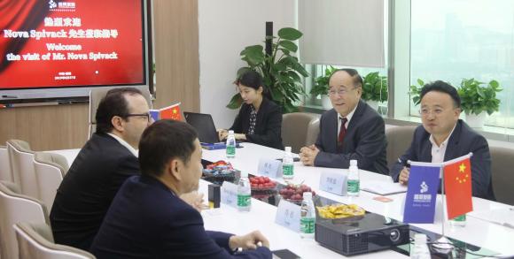 Nova Spivack先生再访摩登7娱乐，双方达成战略合作！