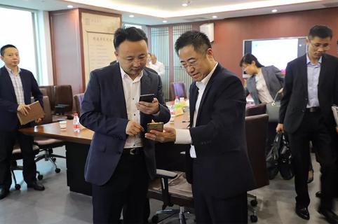 明光市市委书记被摩登7娱乐企业文化深深感动 | 深入沟通合作空间广阔