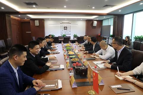明光市市委书记被摩登7娱乐企业文化深深感动 | 深入沟通合作空间广阔