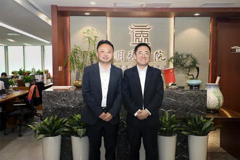 明光市市委书记被摩登7娱乐企业文化深深感动 | 深入沟通合作空间广阔